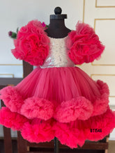 Load image into Gallery viewer, BT1546 Ruby Ruffles Gala Gown
