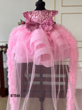 Load image into Gallery viewer, BT1548 Longtail Hand Embroidered Birthday Frock
