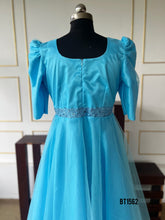 Load image into Gallery viewer, BT1562 Enchanted Azure Elegance: A Fairy Tale Pair
