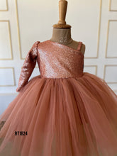 Load image into Gallery viewer, BT1824  Enchanting Peach Princess Dress - Make Every Moment Shine!
