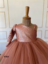 Load image into Gallery viewer, BT1824  Enchanting Peach Princess Dress - Make Every Moment Shine!
