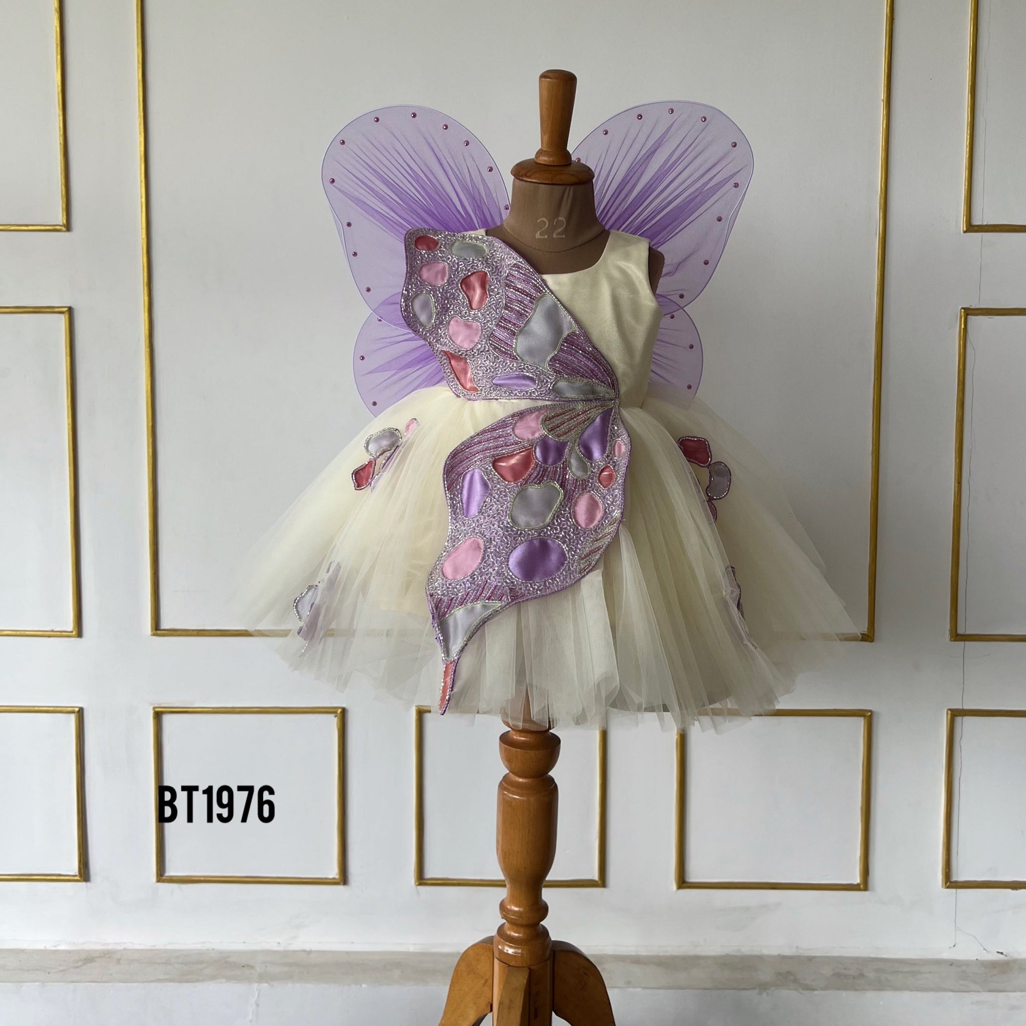 BT1976 Enchanting Fairy Princess Dress for Magical Celebrations!  BabyTeen  Fashion