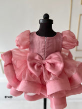 Load image into Gallery viewer, BT1430 Pink Blossom: A Flutter of Elegance for Your Little Butterfly
