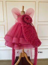Load image into Gallery viewer, BT1843 Enchanted Rosegold Petal Dress
