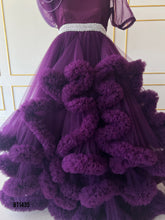 Load image into Gallery viewer, Bt1435  Heavy cloud Ruffle Statement Adult Gown
