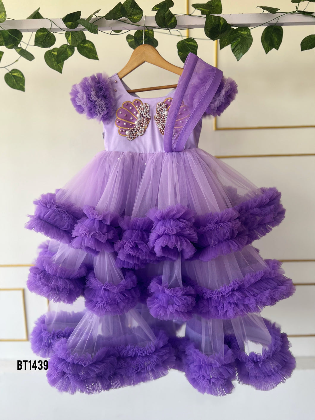 BT1439 Lavender Dream: Regal Princess Party Gown