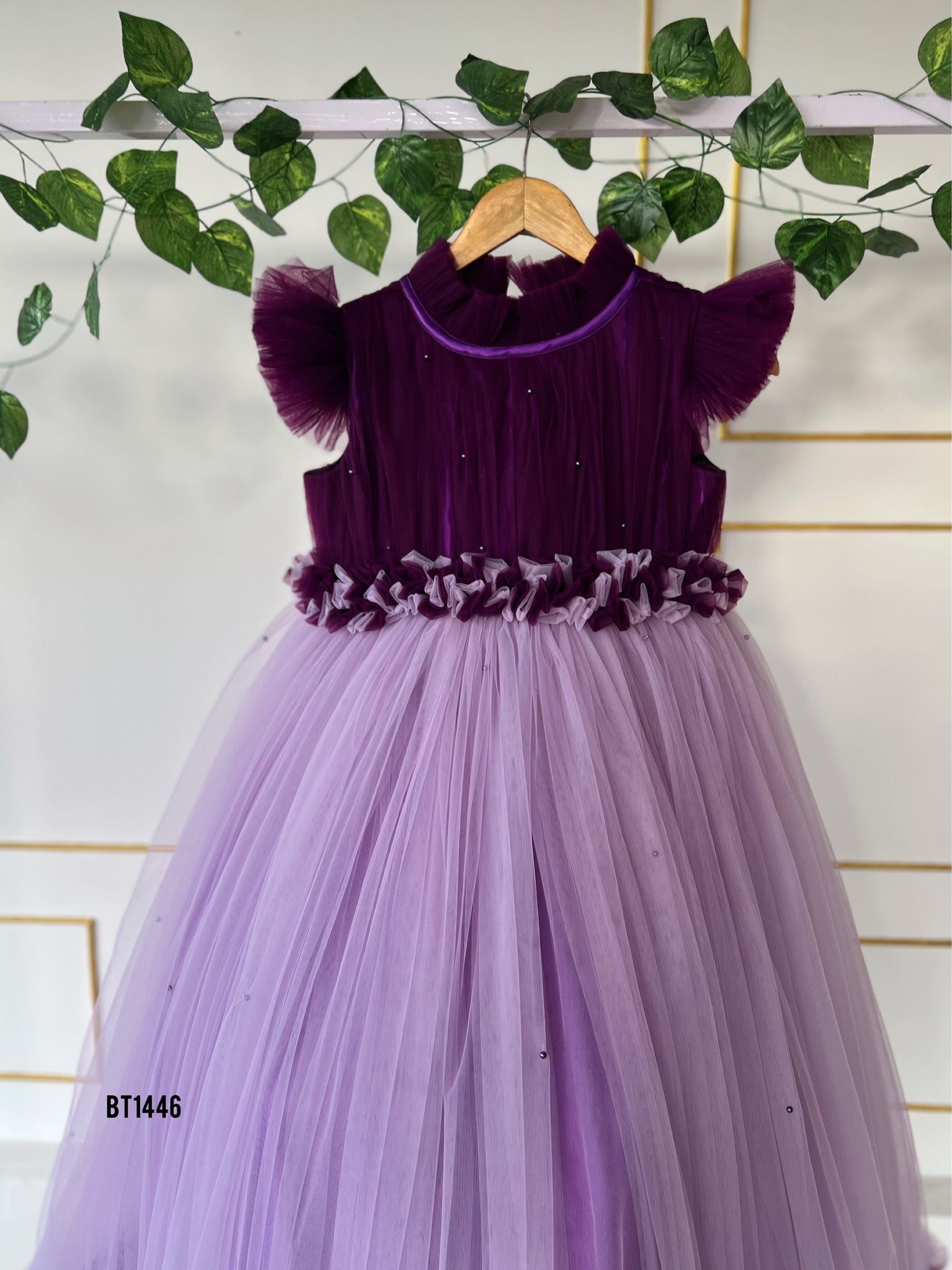 Bt1446 Regal Purple Princess Gown Bt1446 Regal Purple Princess Gown
