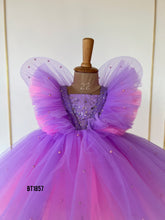 Load image into Gallery viewer, BT1857 Twilight Butterfly Party Dress - Whispers of Dusk and Dance!
