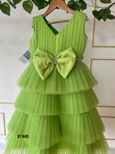 Load image into Gallery viewer, BT1449 Green Multilayer Party wear
