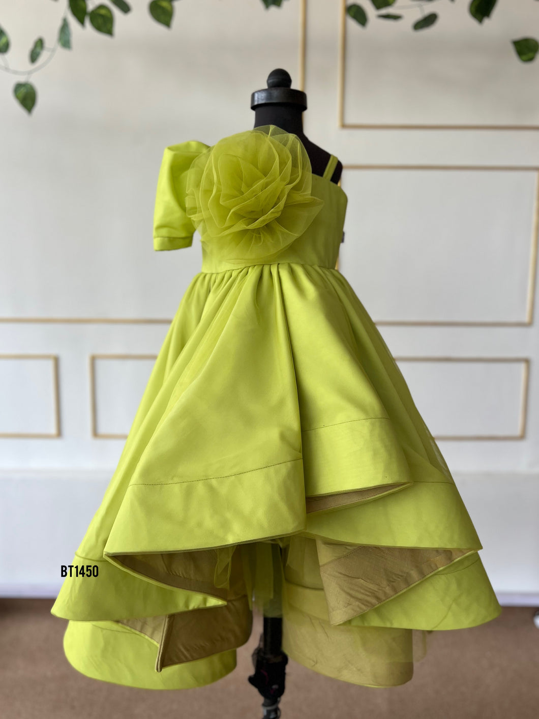 BT1450 Blossom Dress - Vibrant Elegance for Little Charm