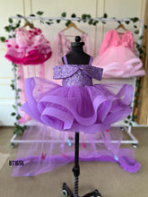 Load image into Gallery viewer, BT1656 Girls Bling Crinoline Pastel Party wear
