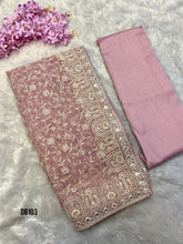 Load image into Gallery viewer, DB103 Ethereal Elegance Saree - Opulent Mother&#39;s Ensemble
