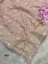 Load image into Gallery viewer, DB103 Ethereal Elegance Saree - Opulent Mother&#39;s Ensemble
