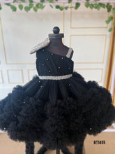 Load image into Gallery viewer, BT1455 Midnight Elegance Party Dress - Twinkling with Sophistication

