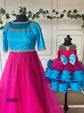 Load image into Gallery viewer, BT1456 Designer Luxury Shell Theme Party Wear Frock
