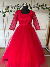 Load image into Gallery viewer, BT1458 Ruby Rendezvous – Opulent Mother &amp; Child Attire Set
