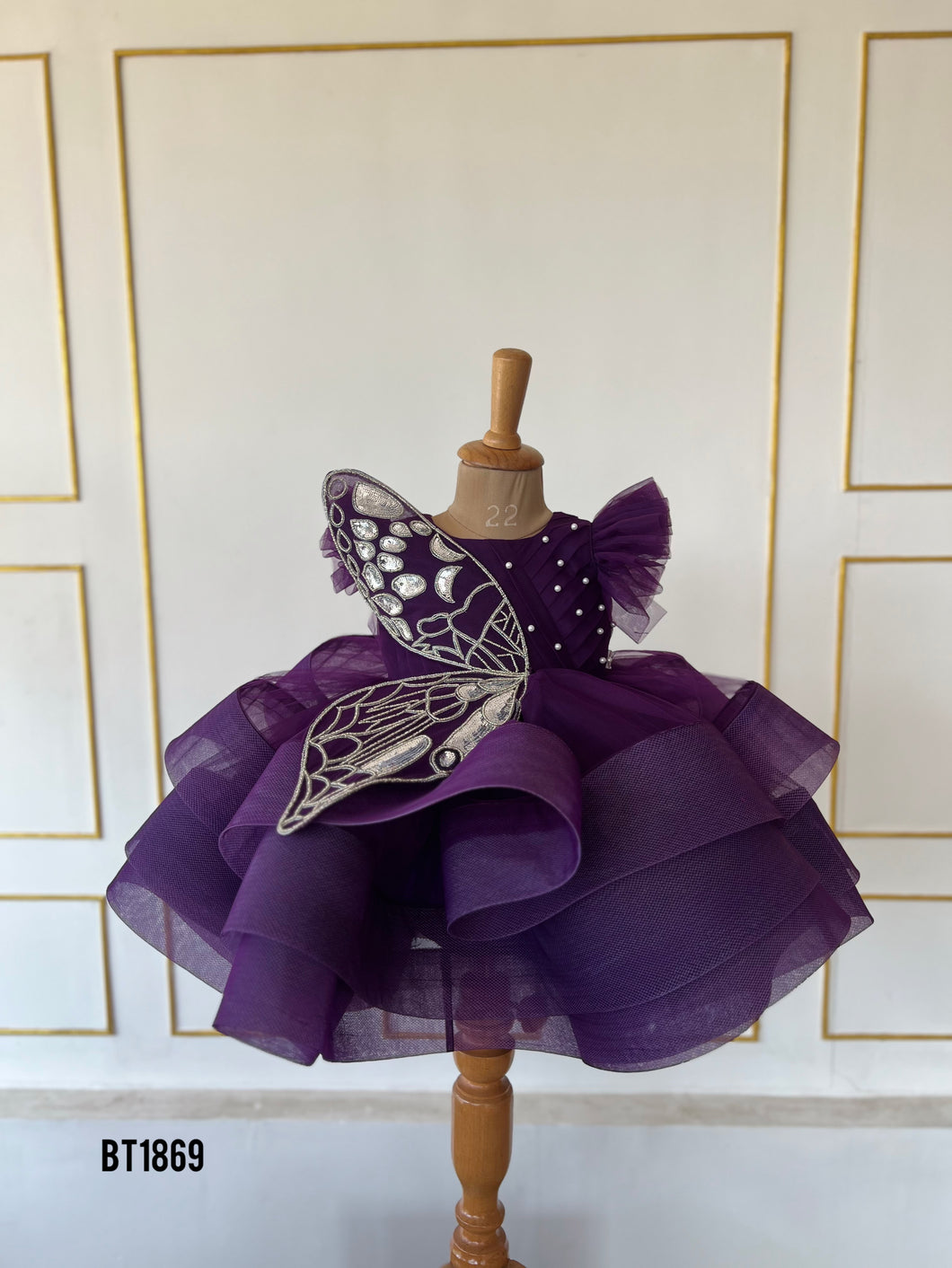 BT1869 Mystical Butterfly Enchantment Dress