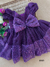 Load image into Gallery viewer, BT1471 Heavy Embroidery Party Wear Frock
