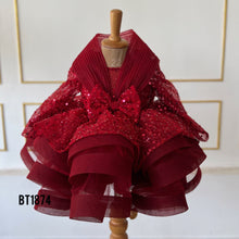 Load image into Gallery viewer, BT1874 Regal Red Sparkle - Boys&#39; Festive Party Ensemble
