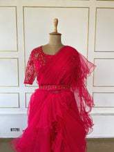 Load image into Gallery viewer, BT1791 Crimson Charm – Chic Mother &amp; Baby Set
