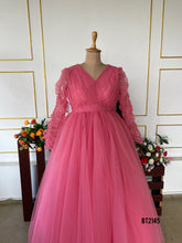 Load image into Gallery viewer, BT2145 Graceful Pink Evening Gown for Moms 🌸✨
