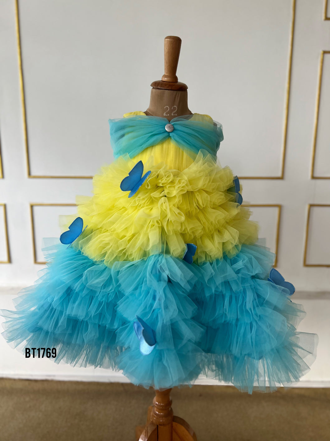 BT1769 Butterfly Kisses Summer Dress for Little Explorers