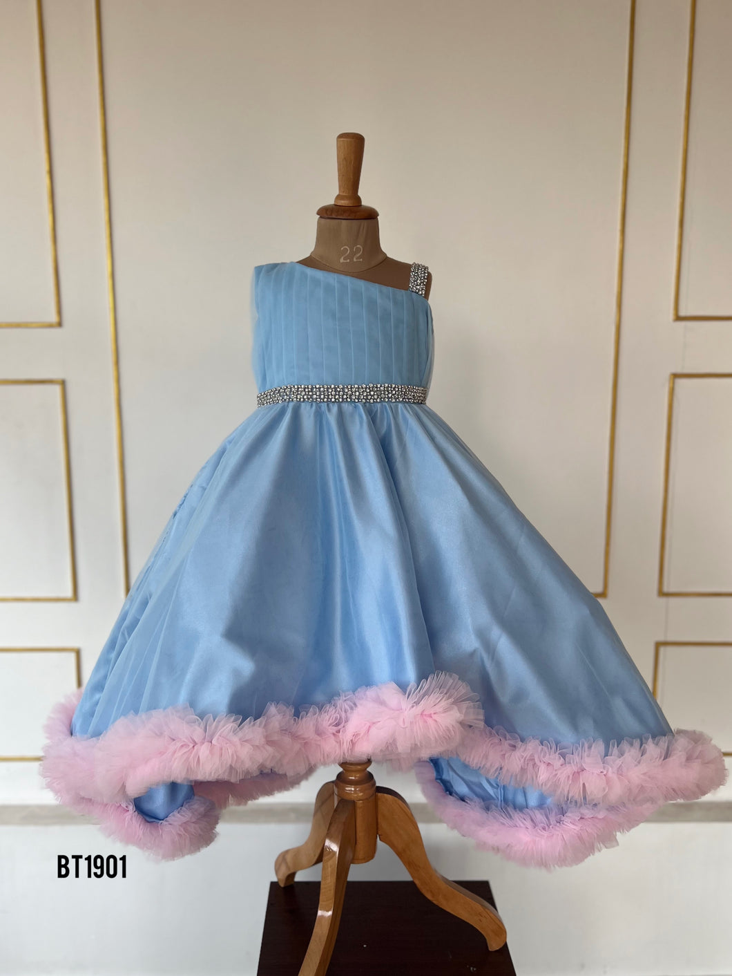 BT1901 Sky Whisper - Baby Party Dress