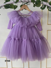 Load image into Gallery viewer, BT1586 Winter Party Wear With Transparent Neck
