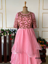 Load image into Gallery viewer, BT2226 Blush Pink Elegance Gown – A Fairy Tale Look for Moms 💖✨
