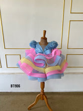 Load image into Gallery viewer, BT1906 Colorful Magic: Baby Party Dress – Celebrate with Style
