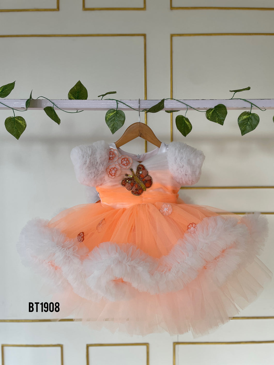 BT1908 Butterfly Keen: Adorable Baby Party Dress