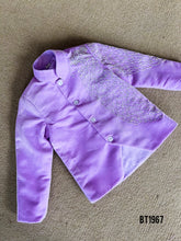 Load image into Gallery viewer, BT1967 Elegant Lilac Baby Boy Party Wear Jacket – Perfect for Special Celebrations
