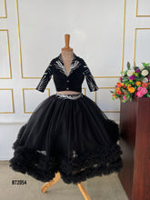 Load image into Gallery viewer, BT2054 🖤 Midnight Star Party Ensemble for Little Fashionistas 🖤
