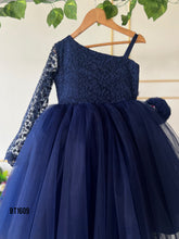 Load image into Gallery viewer, BT1609 Midnight Blue Elegance Gown
