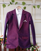 Load image into Gallery viewer, BT2171 Elegant Plum Blazer for the Modern Dad 🕺💼
