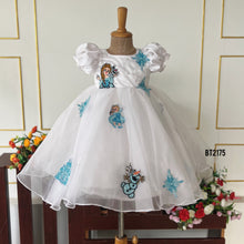 Load image into Gallery viewer, BT2175 Frozen Inspired Snow Princess Gown ❄️👑

