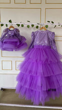 Load image into Gallery viewer, BT1918 Lavender Love - Mom &amp; Baby Combo Dress
