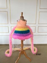 Load image into Gallery viewer, BT1927 Vibrant Rainbow Baby Dress – Perfect for Celebrations
