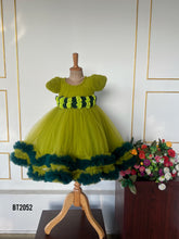 Load image into Gallery viewer, BT2052 🌿 Enchanted Forest Party Dress for Little Princesses 🌿
