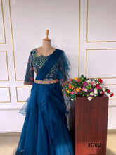Load image into Gallery viewer, BT2053 🌟 Peacock-Inspired Family Combo for Magical Celebrations 🌟
