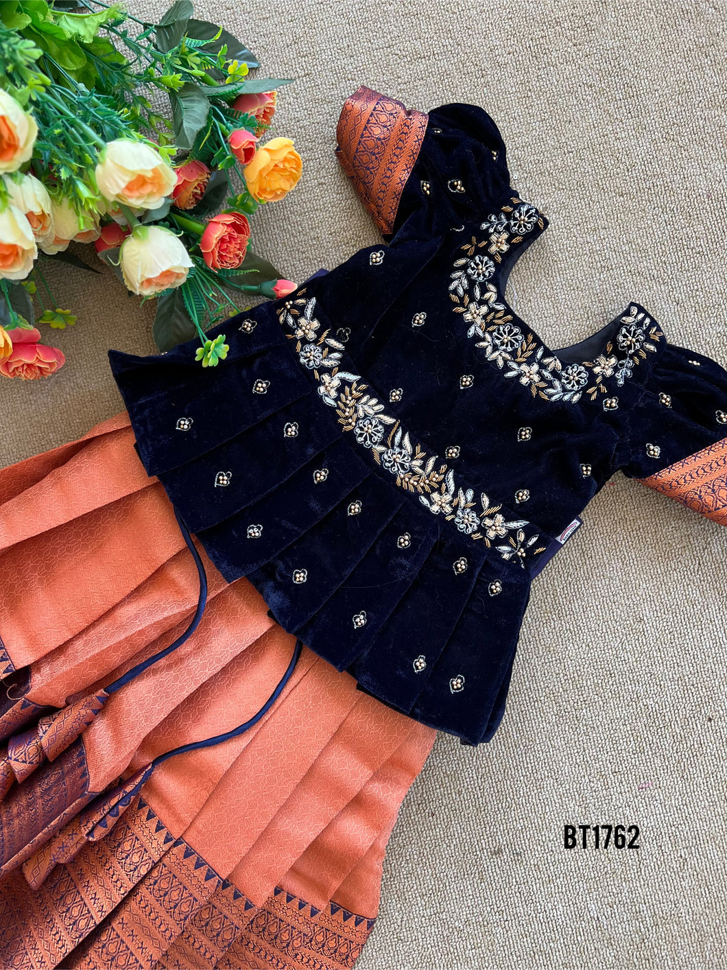 BT1762 Midnight Majesty Velvet Dress - Twilight Elegance Collection