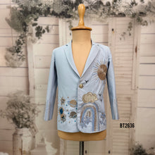 Load image into Gallery viewer, BT2636 Solar Theme Blazer for Baby Boy | Luxury Birthday &amp; Photoshoot Party Wear
