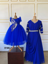 Load image into Gallery viewer, BT1806 Royal Butterfly Enchantment - Mom &amp; Baby Twinning Gown Set&quot;
