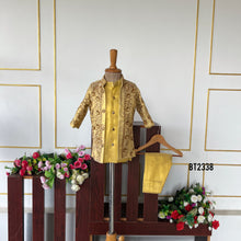 Load image into Gallery viewer, BT2338 🌟 Royal Sunshine Ethnic Set – A Golden Celebration Outfit for Your Prince 👑✨
