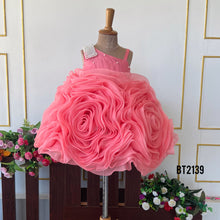 Load image into Gallery viewer, BT2139 Blush Rose Bloom Dress 🌸✨

