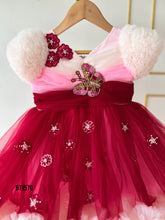 Load image into Gallery viewer, BT1570 Strawberry Sorbet Flutter Party Dress
