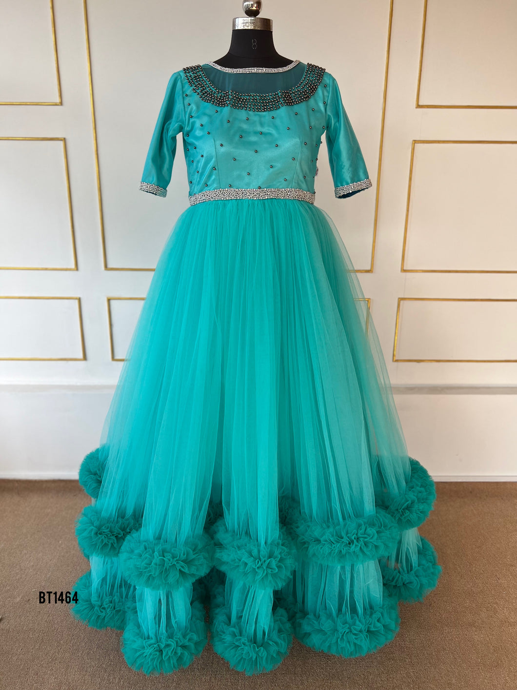 BT1464 Aquamarine Dream Gown