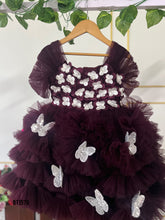 Load image into Gallery viewer, BT1578 Midnight Butterfly Baby Party Wear
