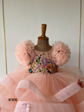 Load image into Gallery viewer, BT2026 ✨ Enchanted Blush Dream Dress for Little Princesses! 👑
