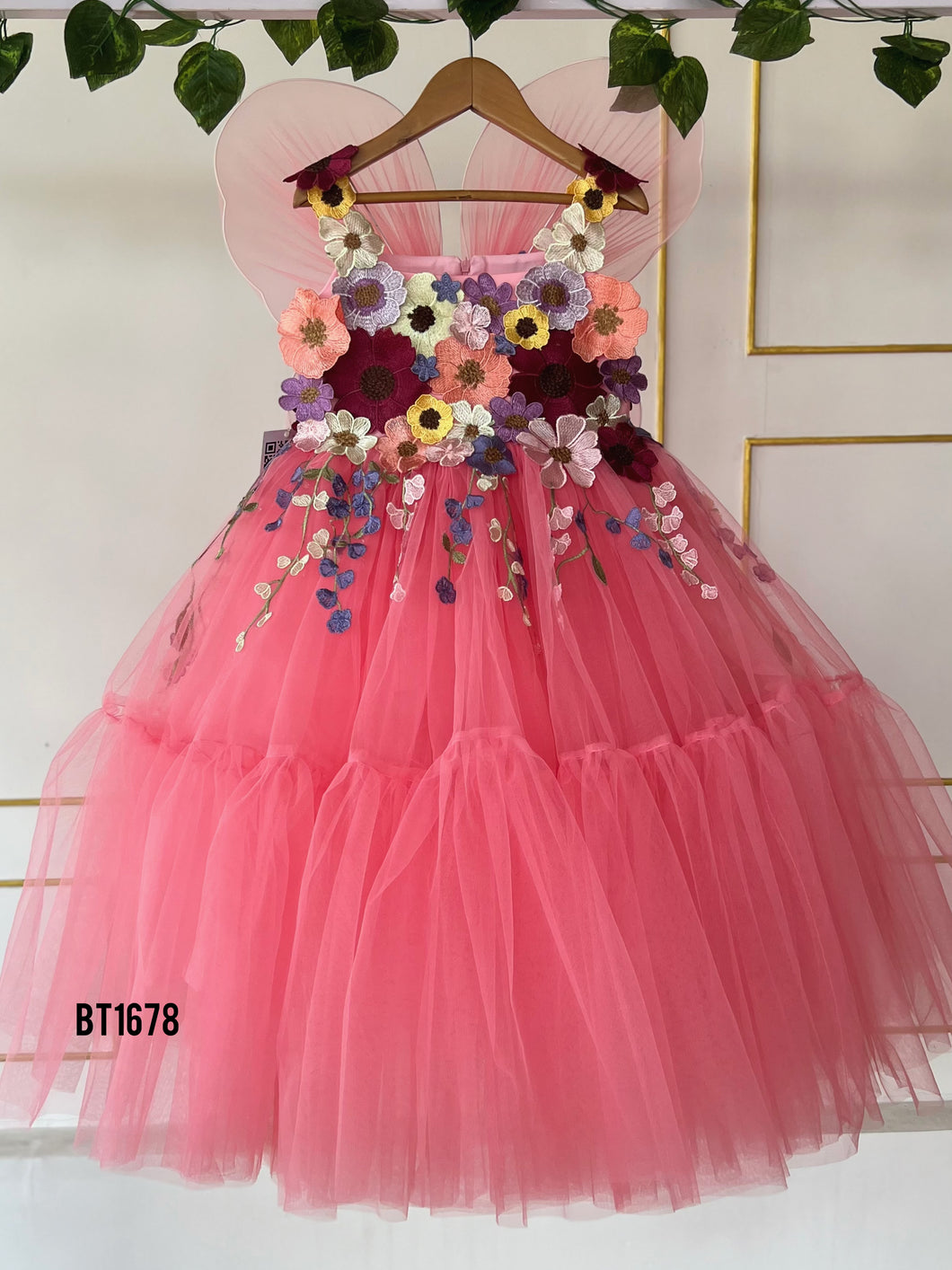 BT1678 Blossom Enchantment Garden Gala Party Wear